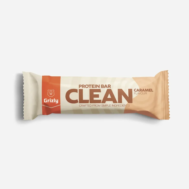 CLEAN Fehérjeszelet – karamell ízben 6 x 55 g