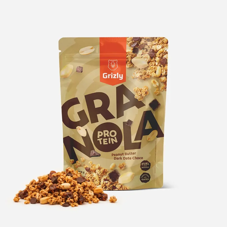 Granola proteinnel mogyoróvaj és datolyás csoki cseppek 6 x 450 g