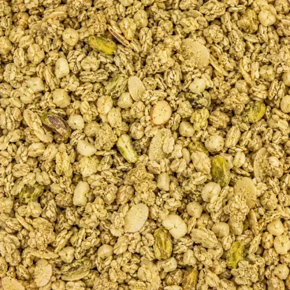 Granola proteinnel pisztácia és fehér datolyás csoki 6 x 450 g