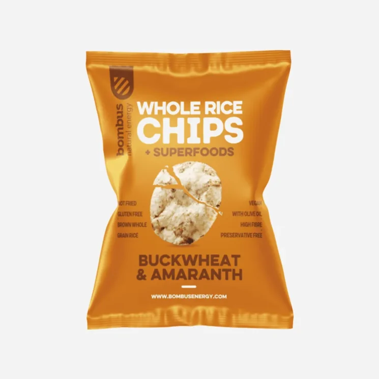 Rice chips hajdina és amaránt
