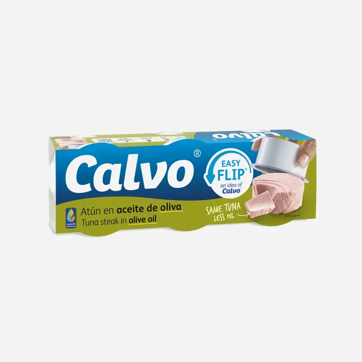 Tonhal olívaolajban 3x65 g