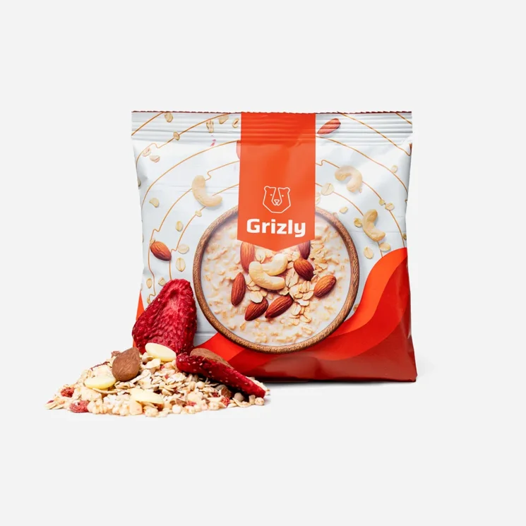 Zabkása fehércsokoládé és eper 6 x 60 g